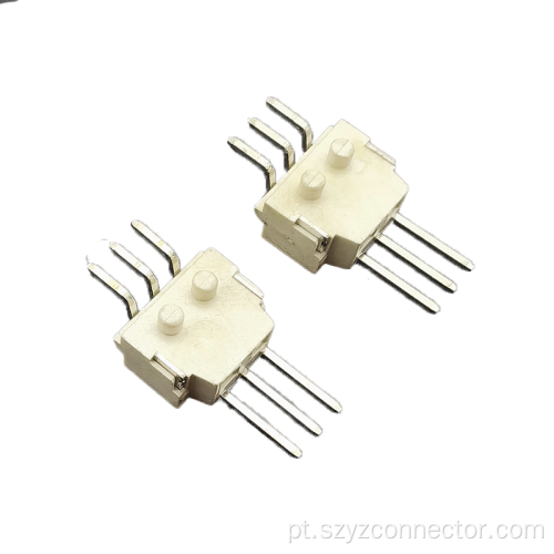 Conector automotivo adesivo horizontal com espaçamento PH2.5